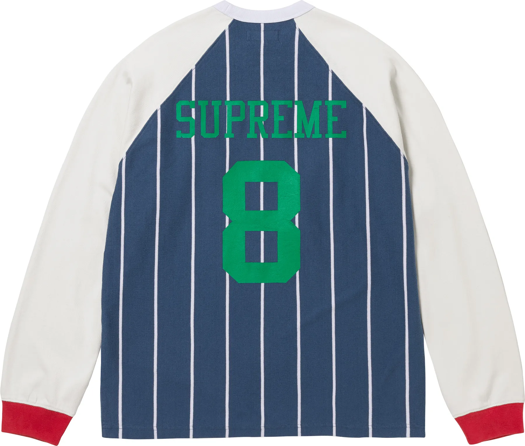 Supreme Stripe Raglan L/S Top