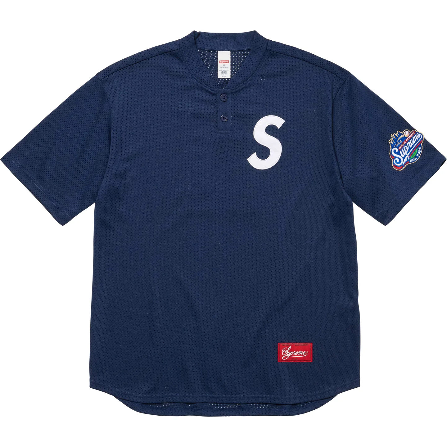 Supreme S Logo Baseball Henley