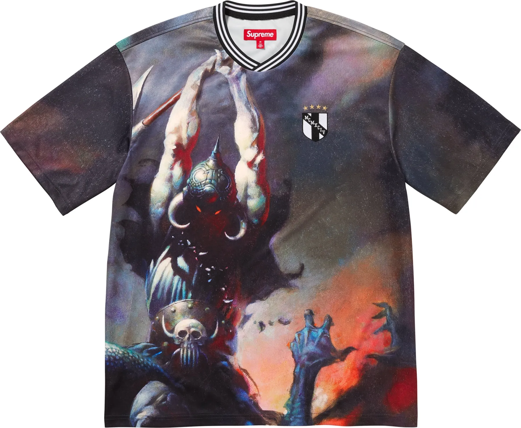 Supreme Frazetta Soccer Jersey