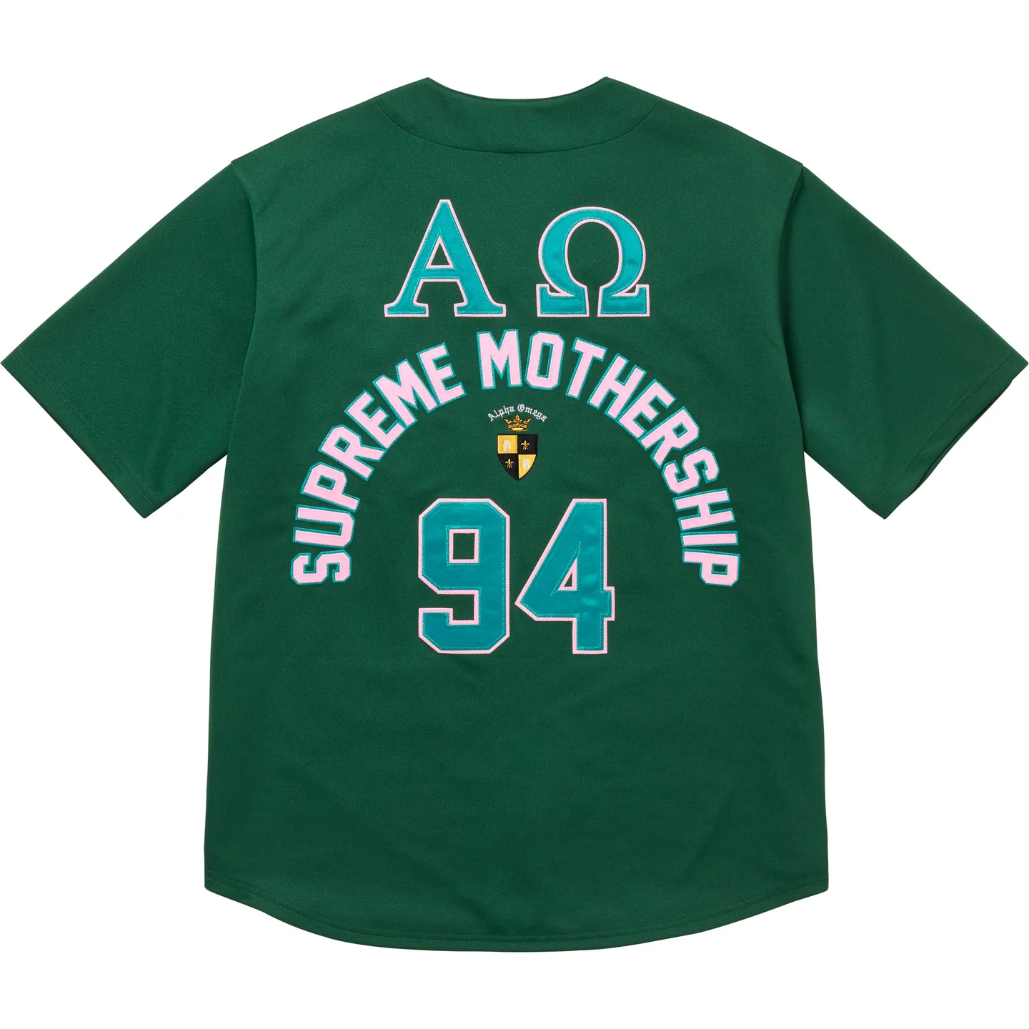 Supreme Alpha Omega Baseball Jersey