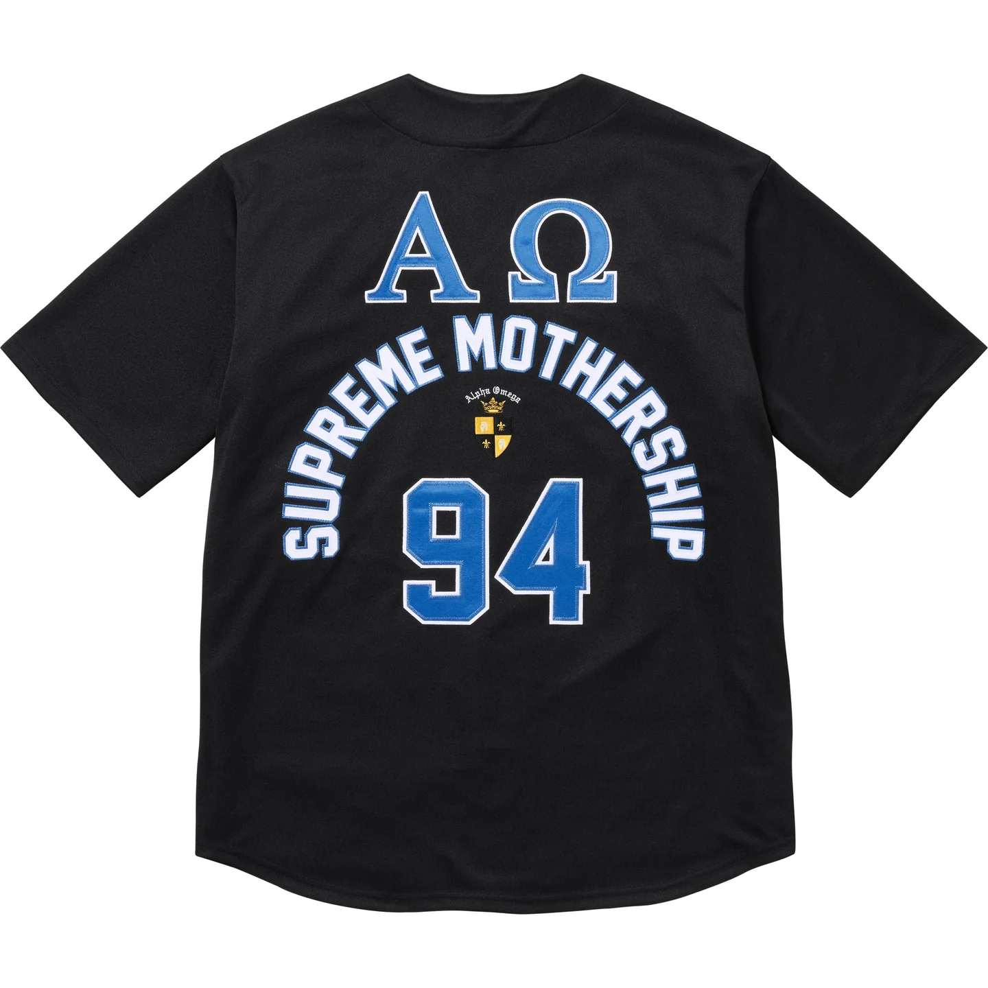 Supreme Alpha Omega Baseball Jersey