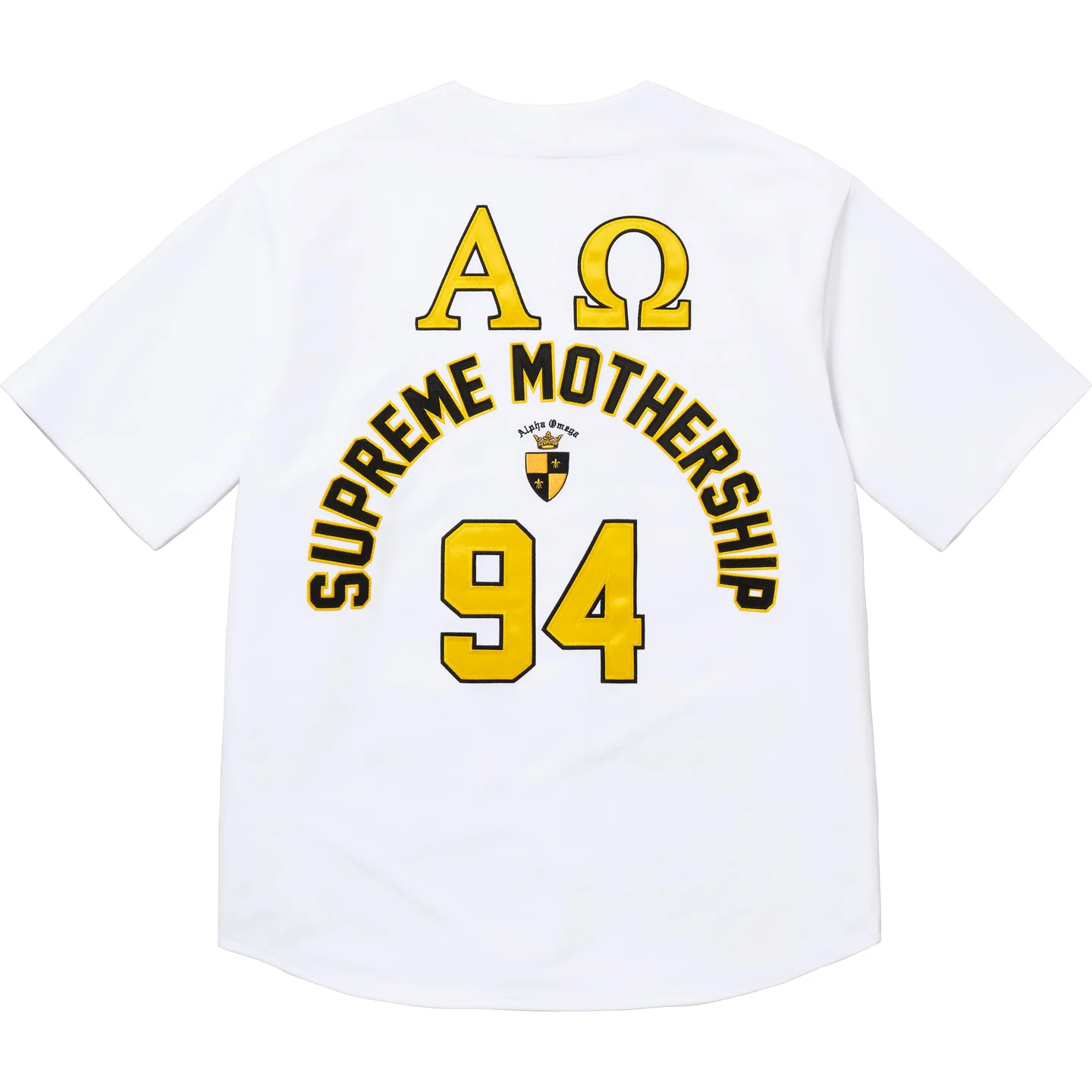 Supreme Alpha Omega Baseball Jersey