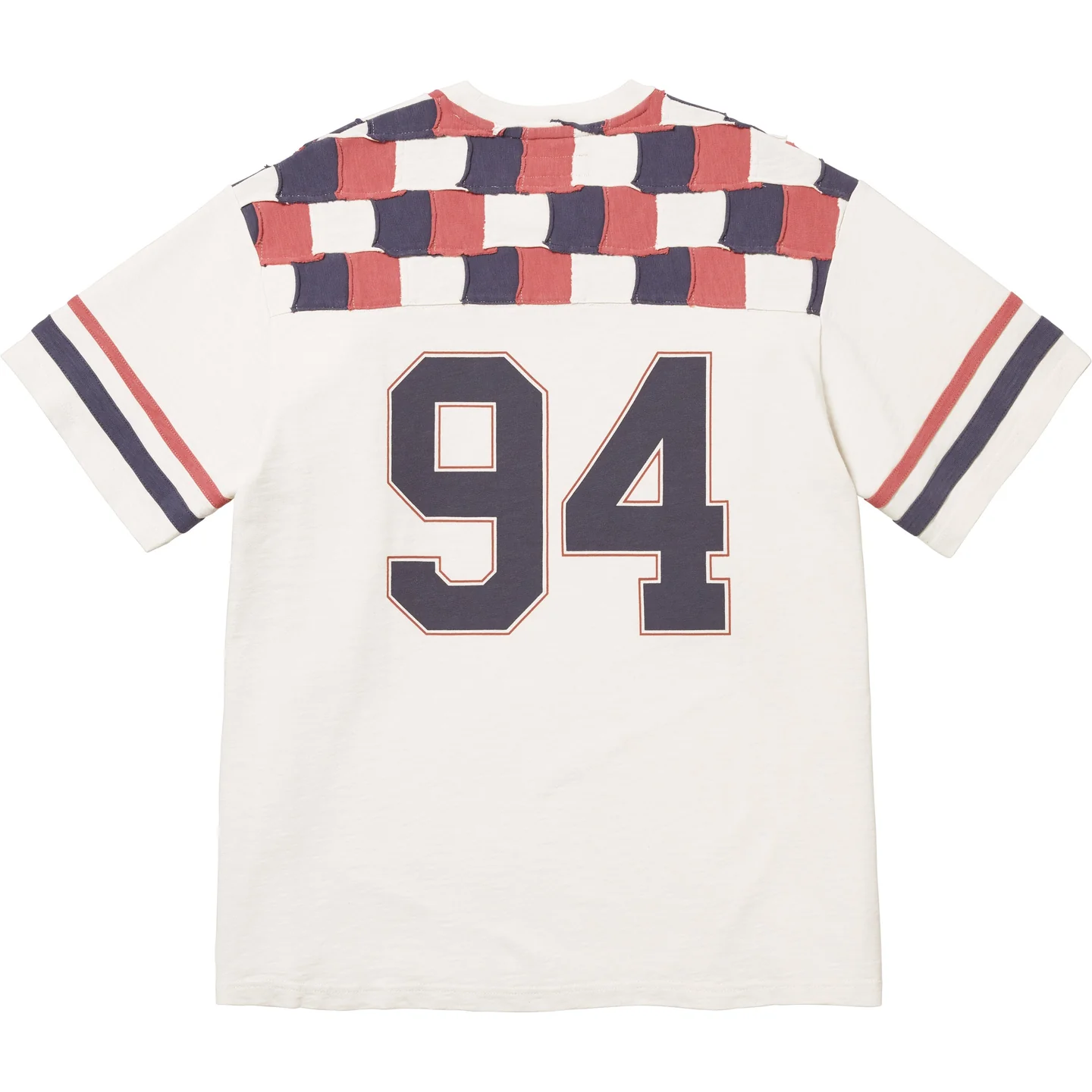 Supreme Patchwork Yoke Football Top