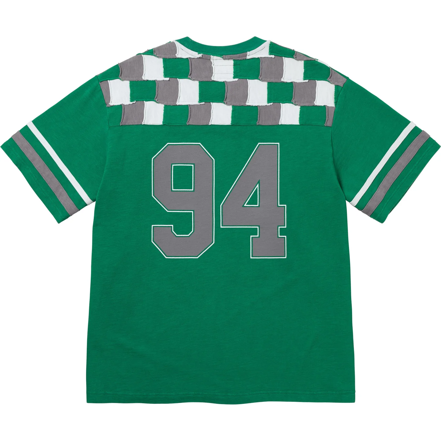 Supreme Patchwork Yoke Football Top