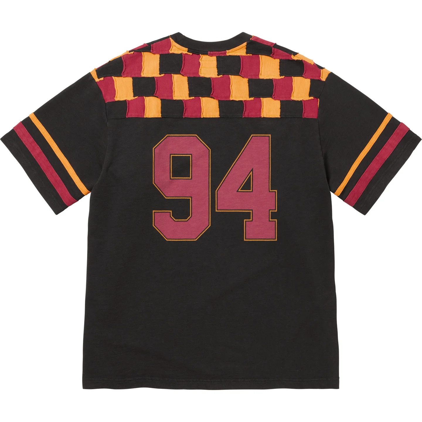 Supreme Patchwork Yoke Football Top