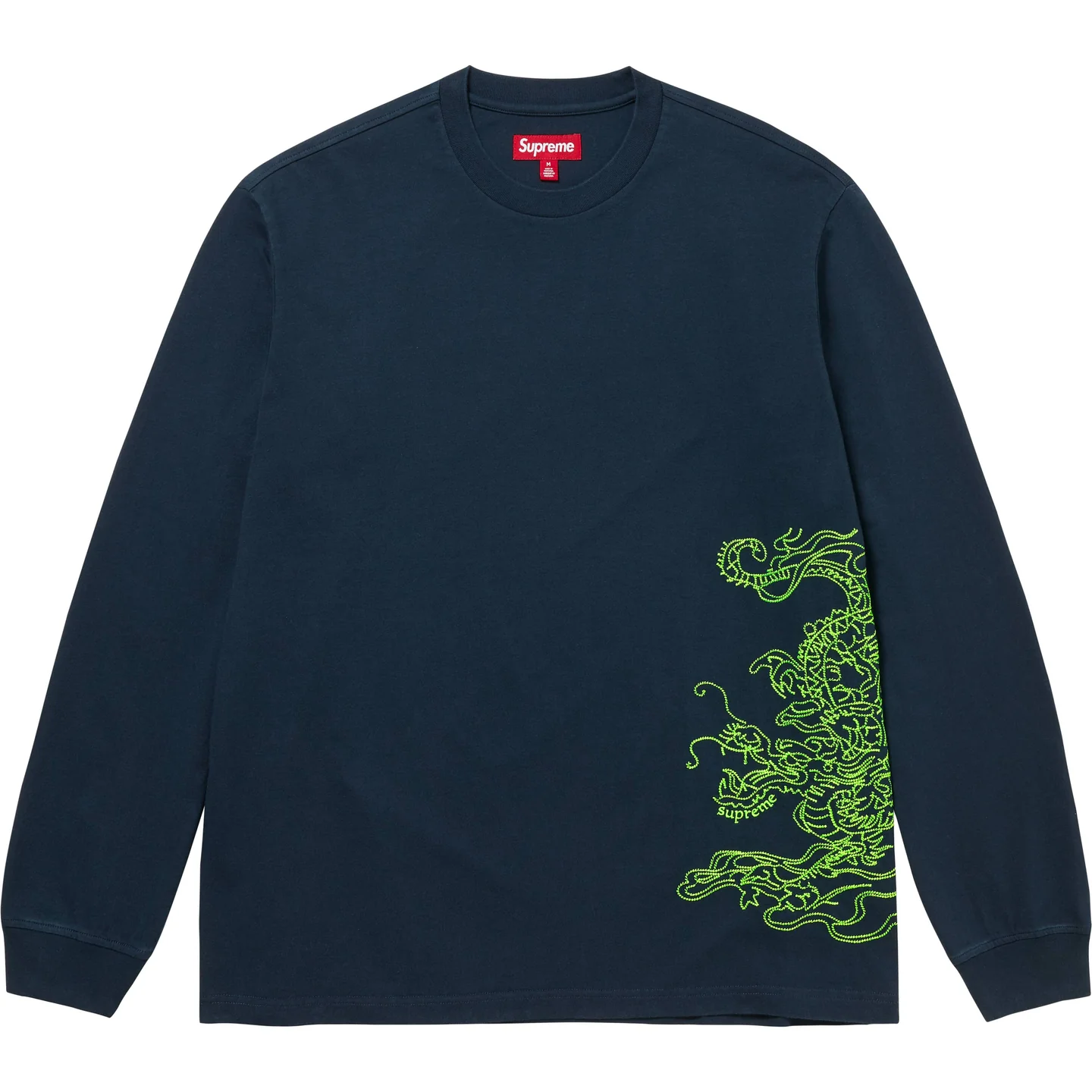 Supreme Dragon Embroidered L/S Top