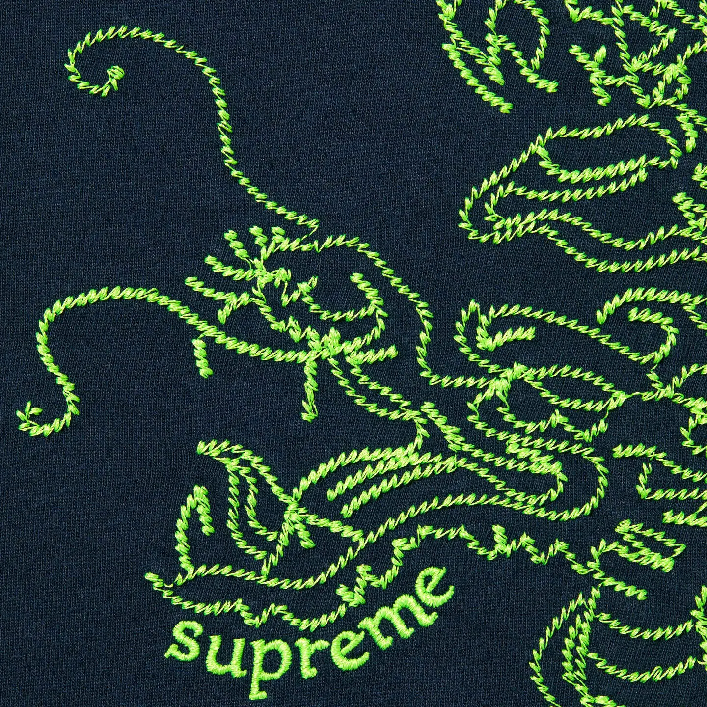 Supreme Dragon Embroidered L/S Top