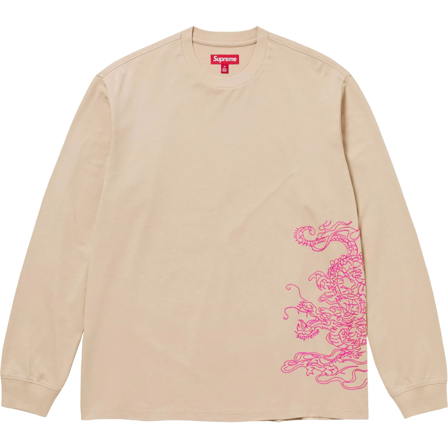 Supreme Dragon Embroidered L/S Top