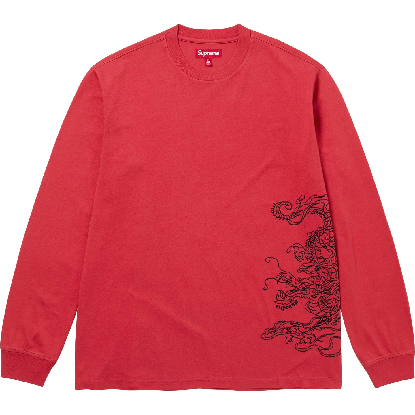 Supreme Dragon Embroidered L/S Top