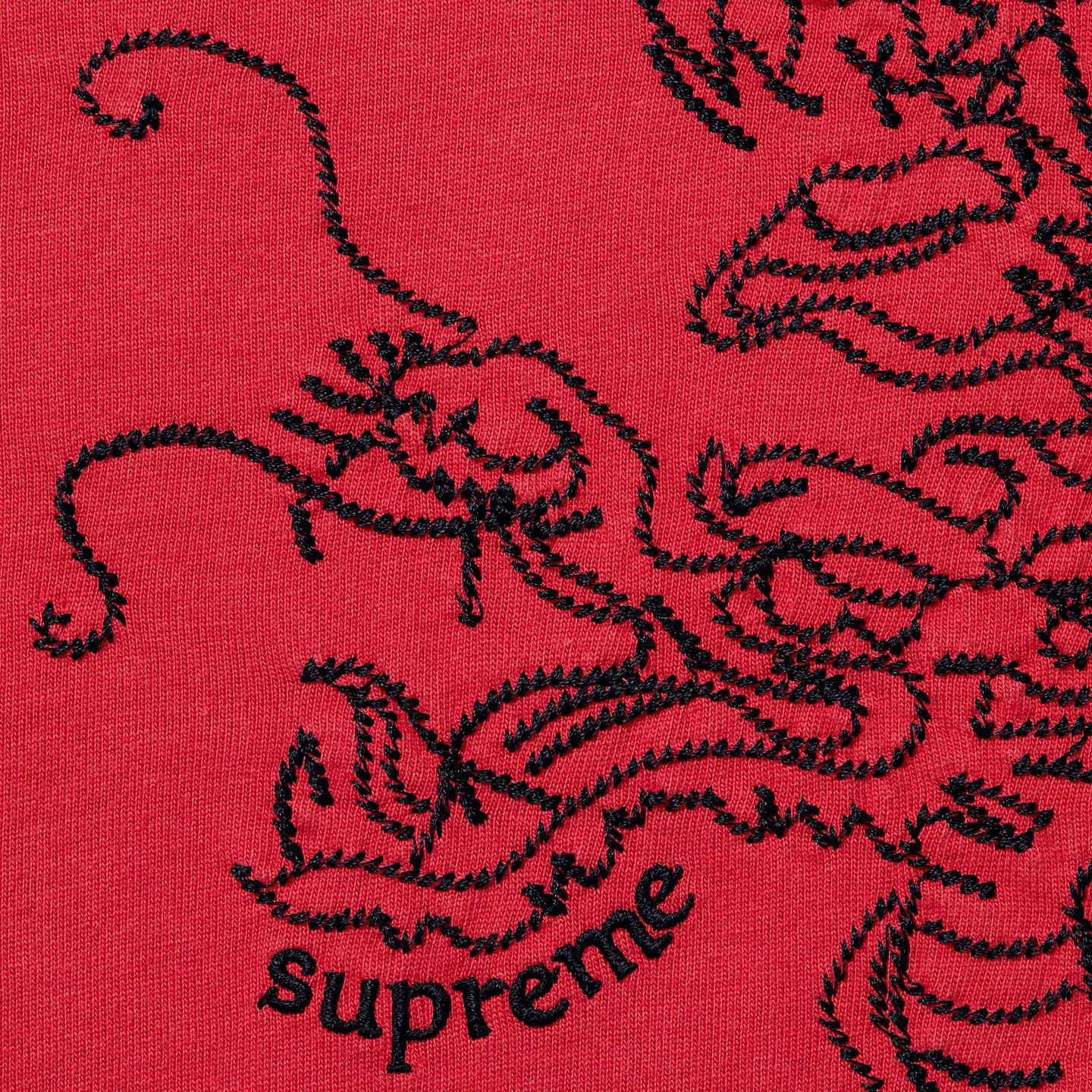 Supreme Dragon Embroidered L/S Top