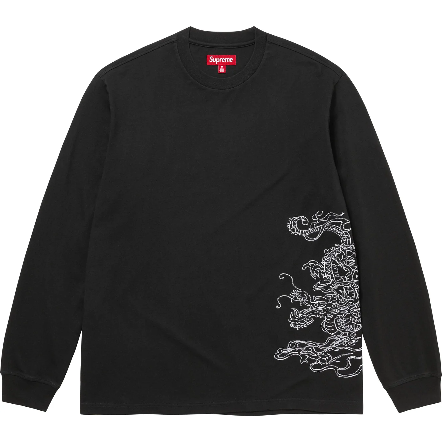 Supreme Dragon Embroidered L/S Top