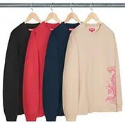 Supreme Dragon Embroidered L/S Top