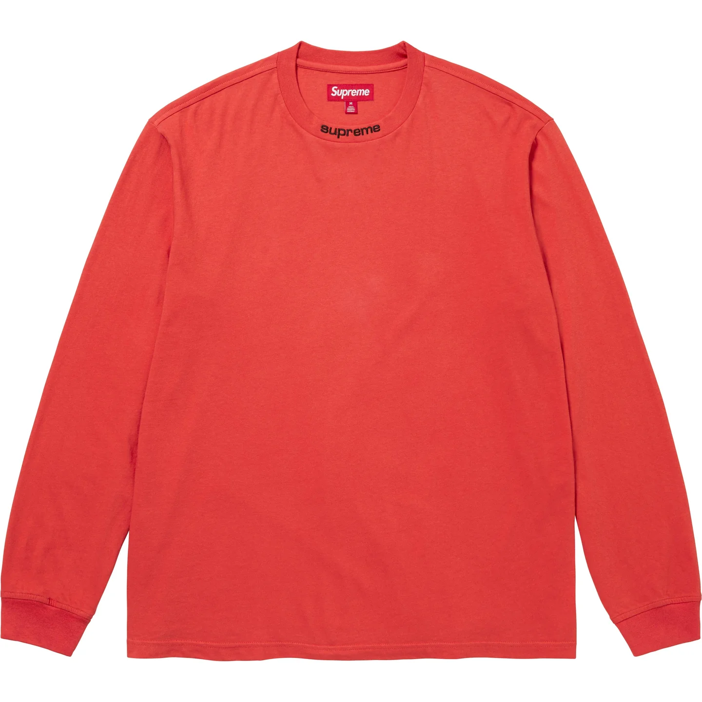 Supreme Embroidered Collar L/S Top