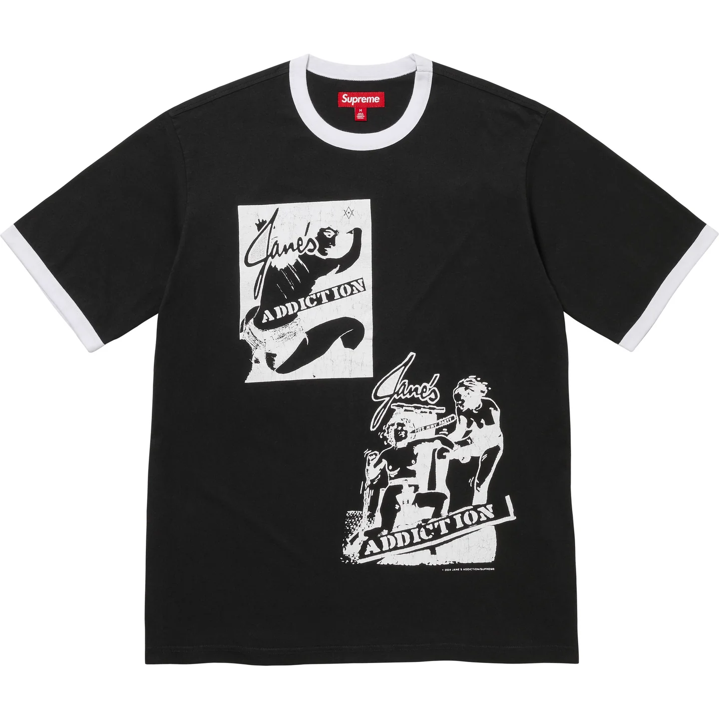 Supreme Supreme/Jane's Addiction Ringer Tee