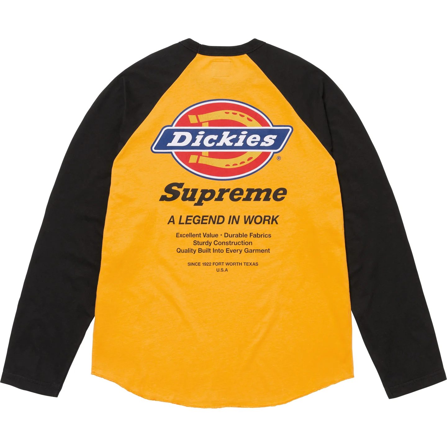 Supreme®/Dickies® Raglan L/S Top