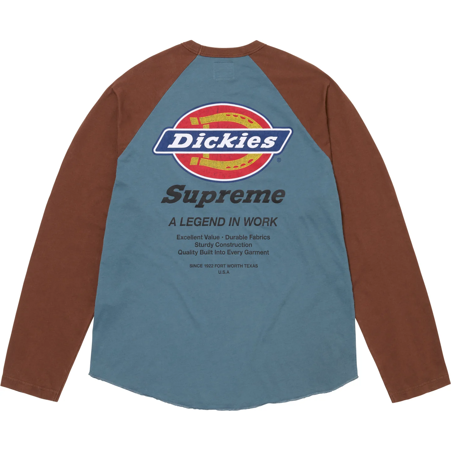 Supreme®/Dickies® Raglan L/S Top