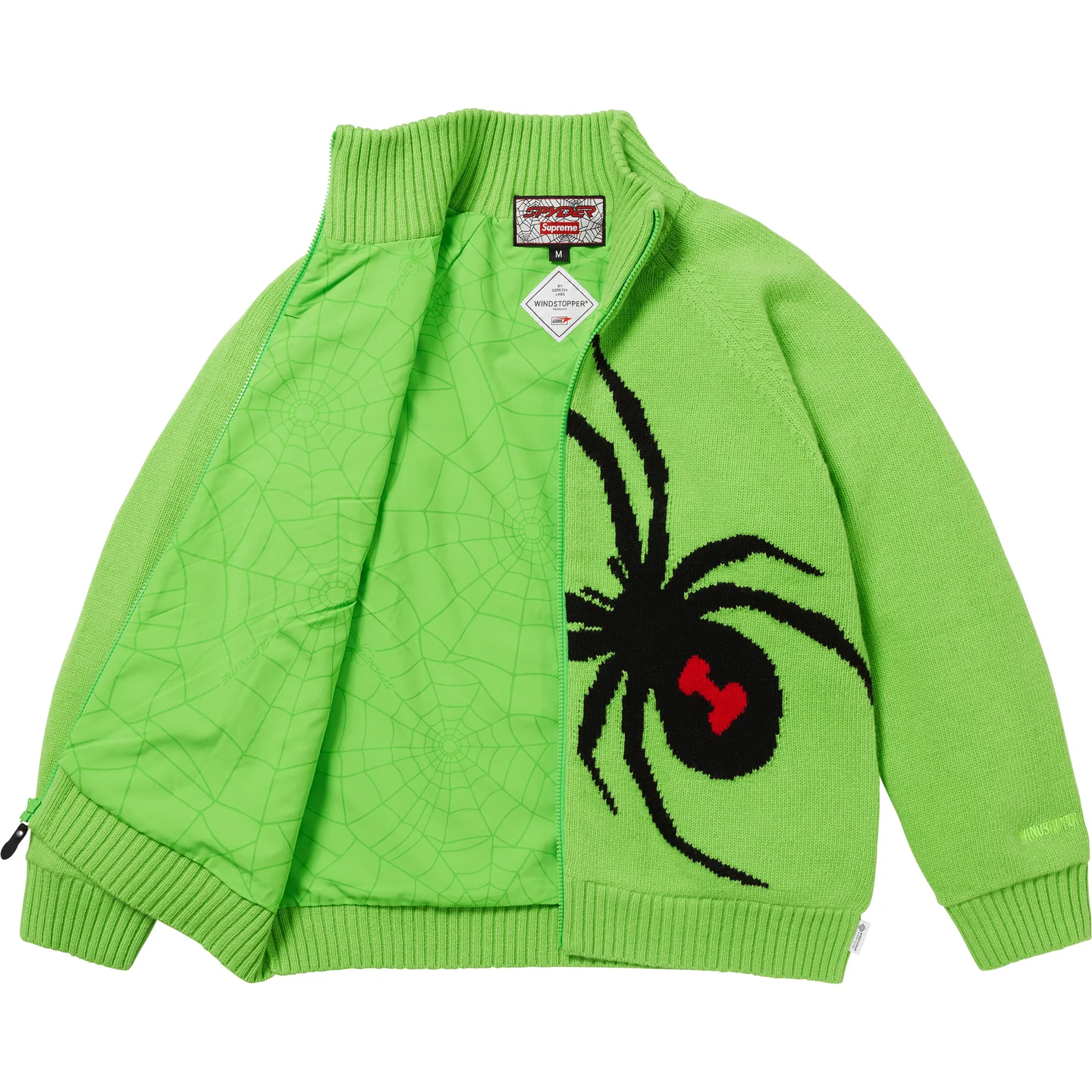 Supreme®/Spyder® WINDSTOPPER® Zip Up Sweater