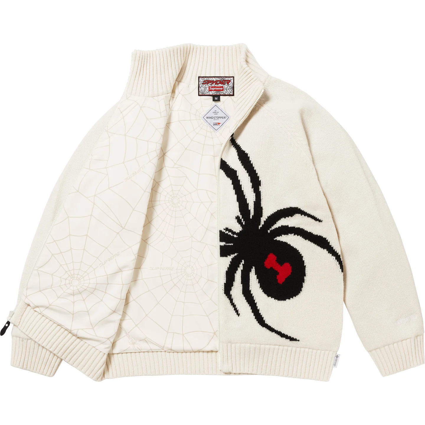 Supreme®/Spyder® WINDSTOPPER® Zip Up Sweater