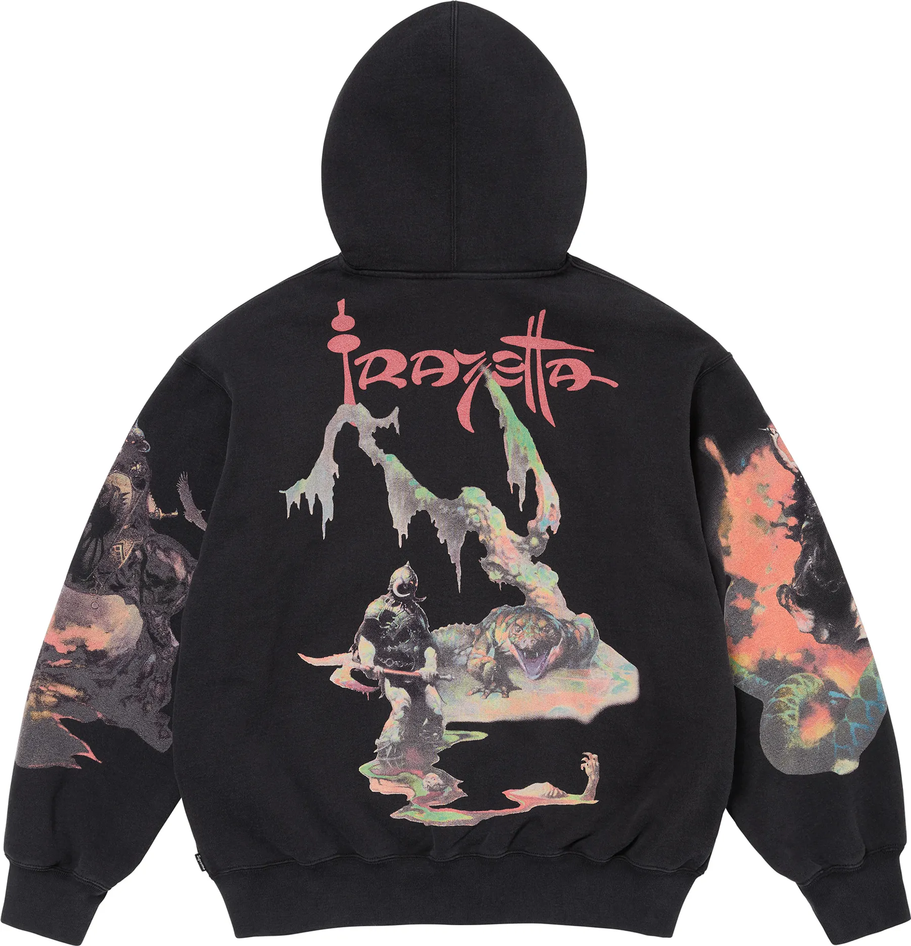 Supreme Frazetta Zip Up Hooded Sweatshirt