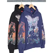 Supreme Frazetta Zip Up Hooded Sweatshirt