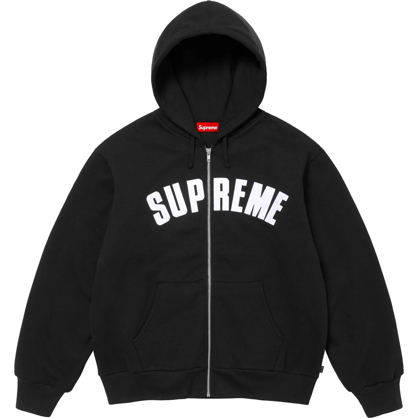 Supreme Arc Thermal Lined Zip Up Hooded Sweatshirt