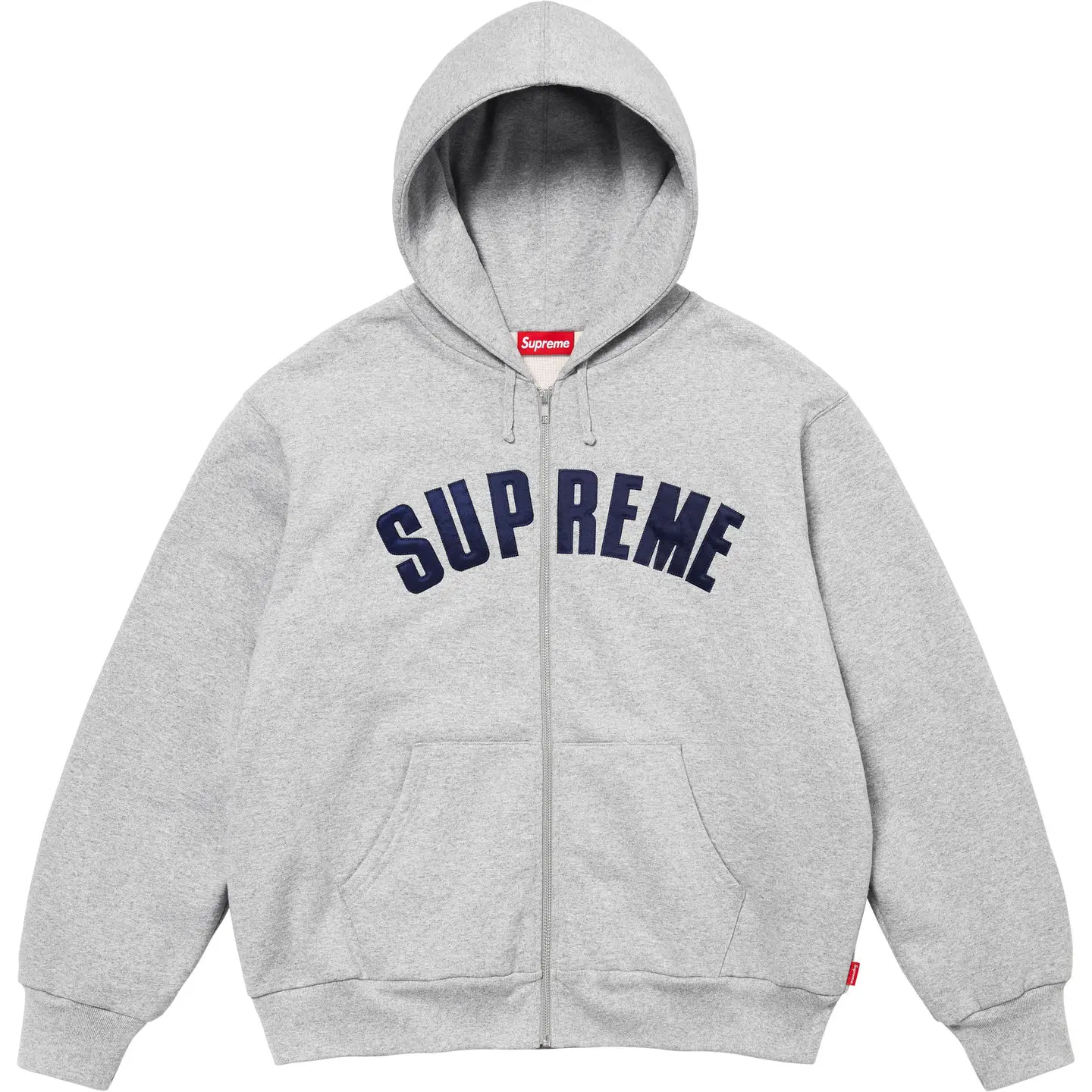 Supreme Arc Thermal Lined Zip Up Hooded Sweatshirt