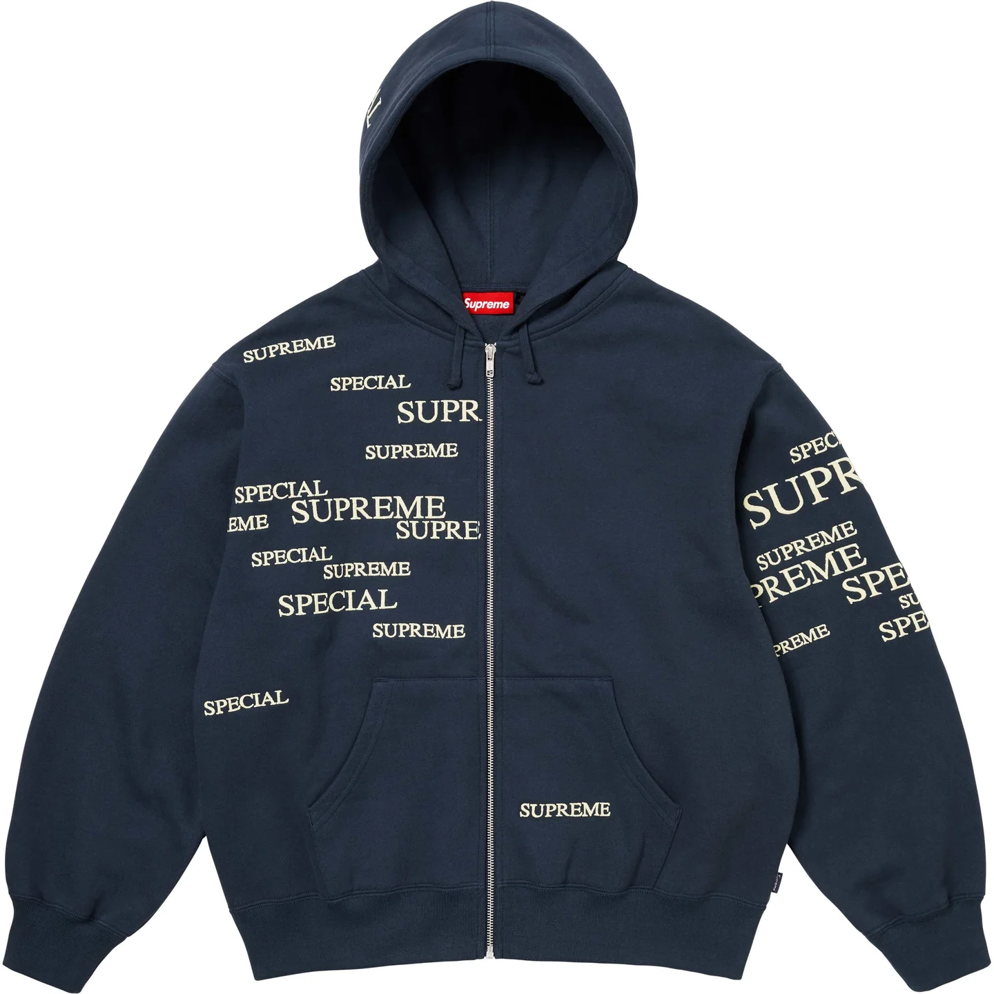 Supreme Special Zip Up Hooded Sweatshirt