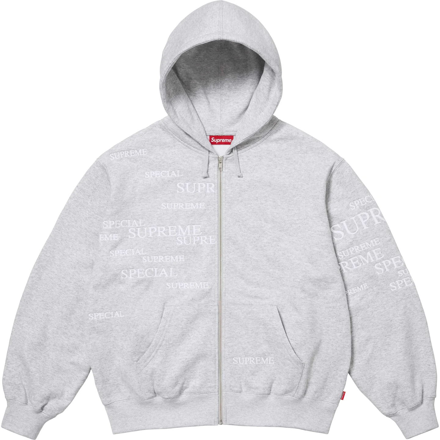 Supreme Special Zip Up Hooded Sweatshirt