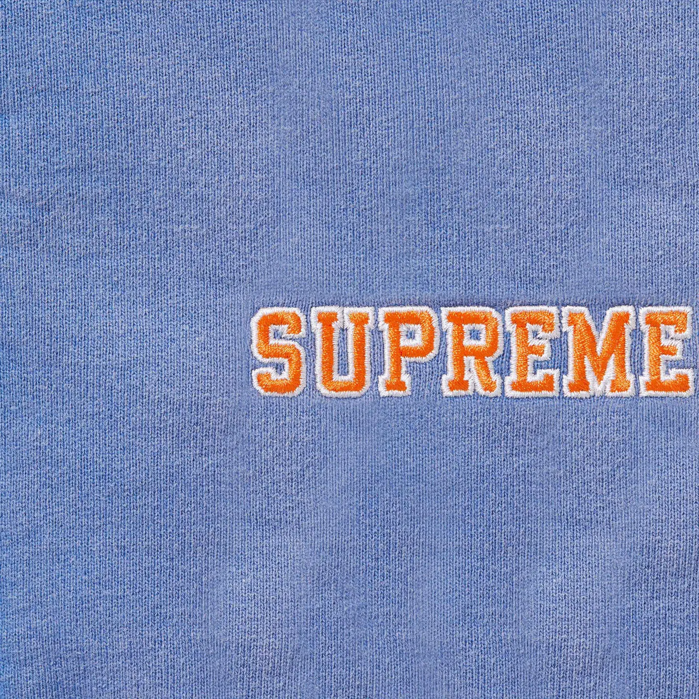 Supreme State Zip Up Hooded Sweatshirt