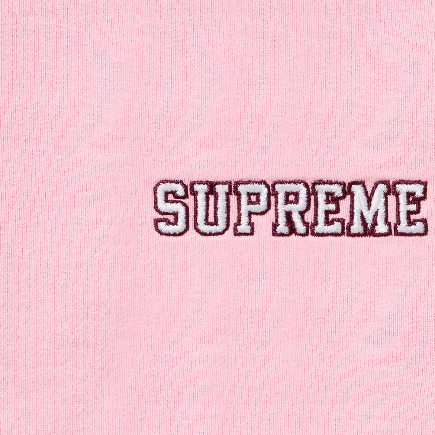 Supreme State Zip Up Hooded Sweatshirt