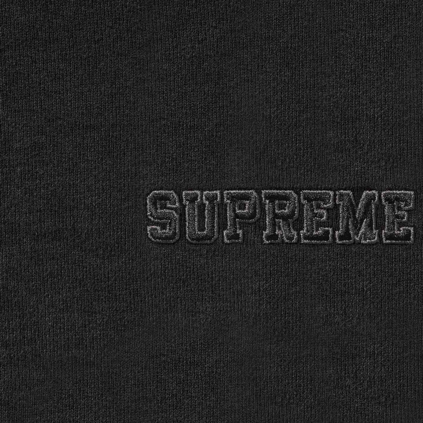 Supreme State Zip Up Hooded Sweatshirt