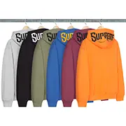 Supreme Mister Cartoon Zip Up Hooded Sweatshirt