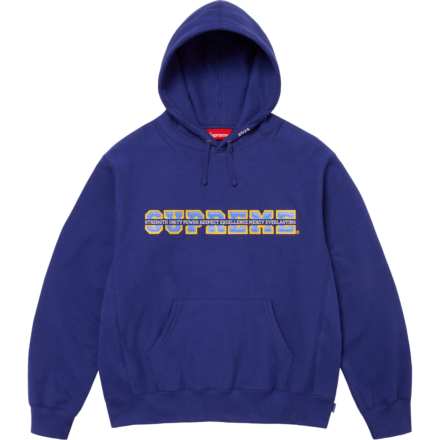 Supreme Collegiate Acronym Hooded Sweatshirt