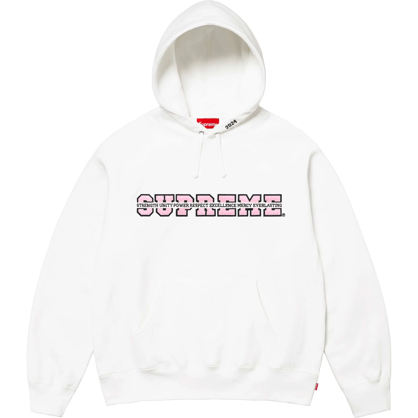 Supreme Collegiate Acronym Hooded Sweatshirt