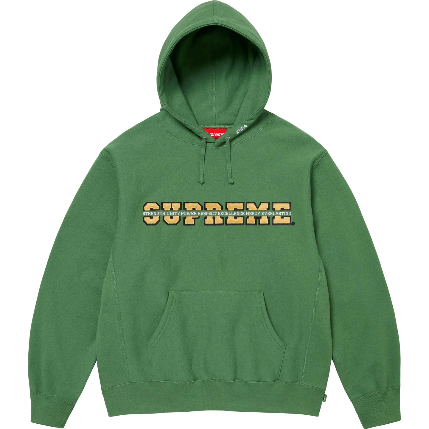 Supreme Collegiate Acronym Hooded Sweatshirt