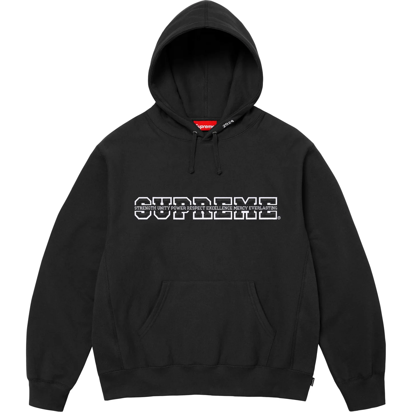 Supreme Collegiate Acronym Hooded Sweatshirt