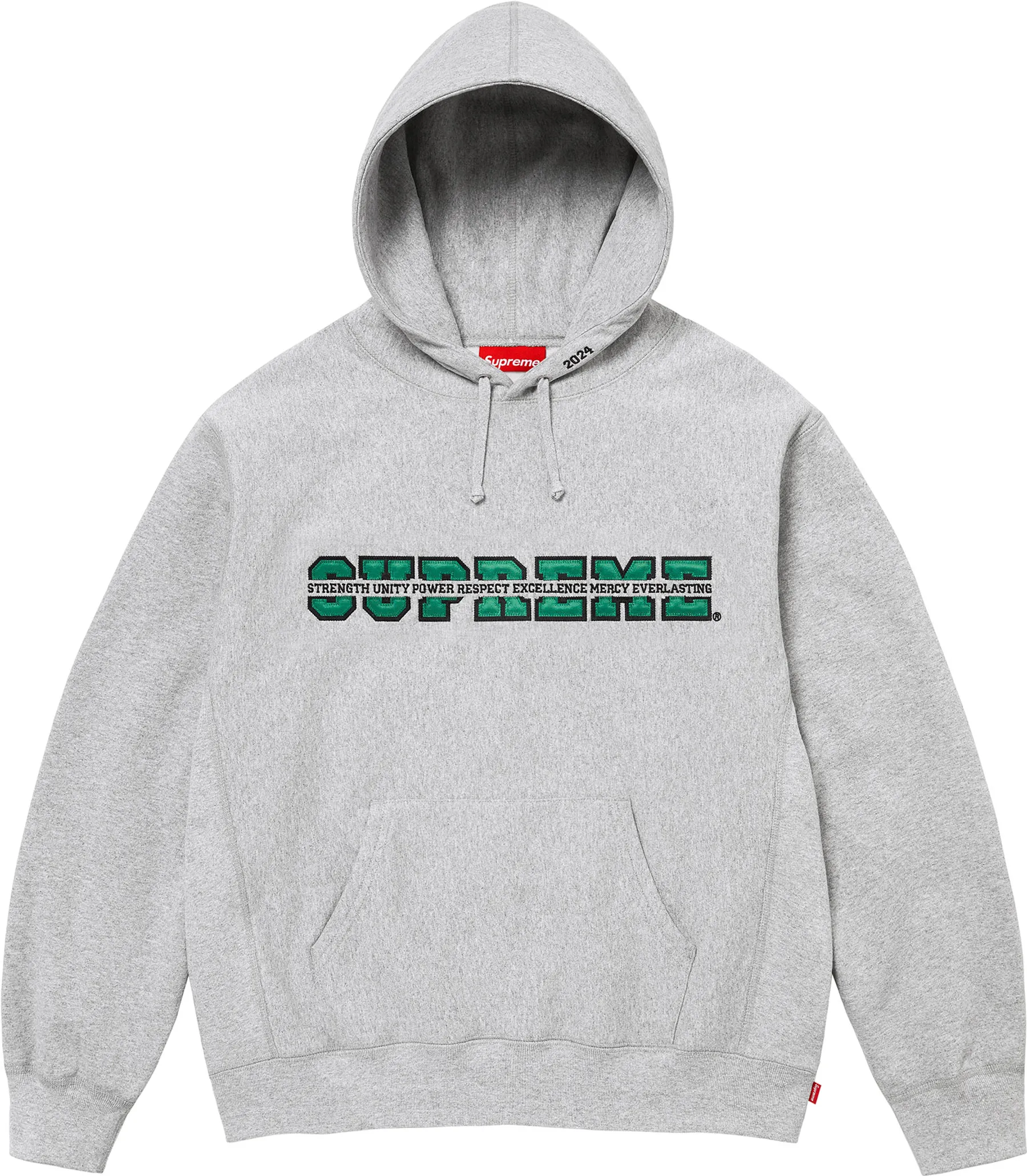 Supreme Collegiate Acronym Hooded Sweatshirt