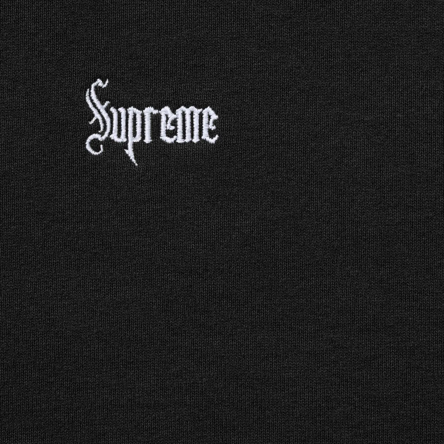 Supreme Micro Logo Hooded Sweatshirt