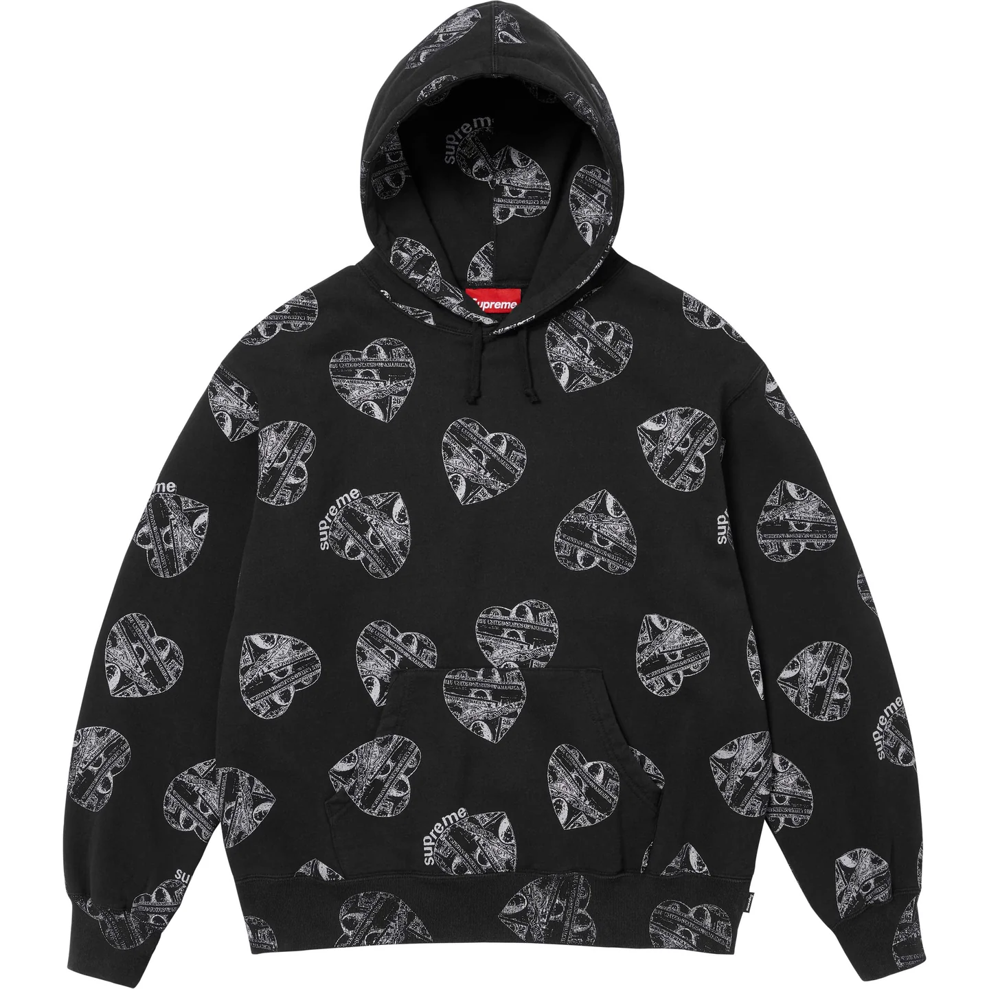 Supreme Love Cash Hooded Sweatshirt