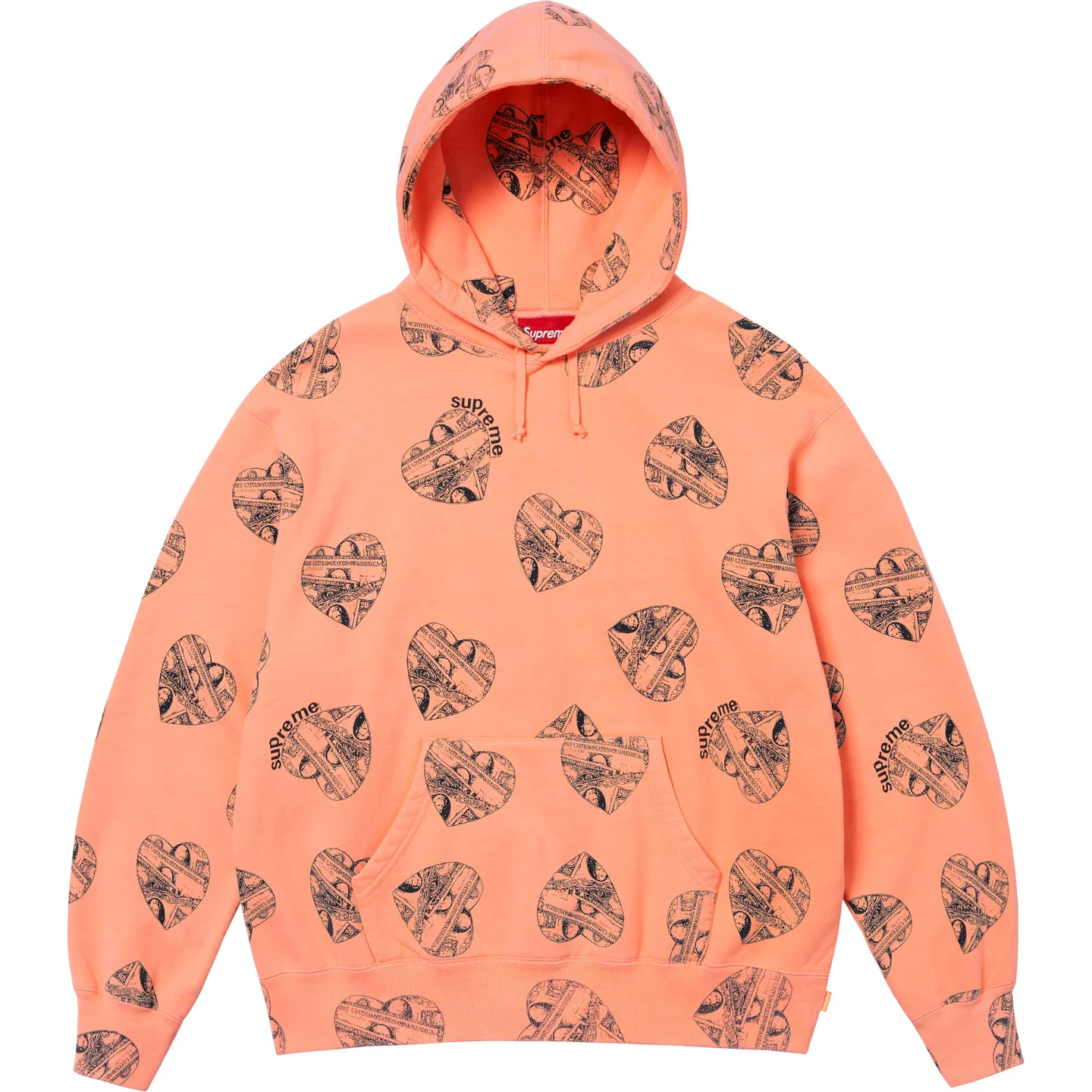 Supreme Love Cash Hooded Sweatshirt