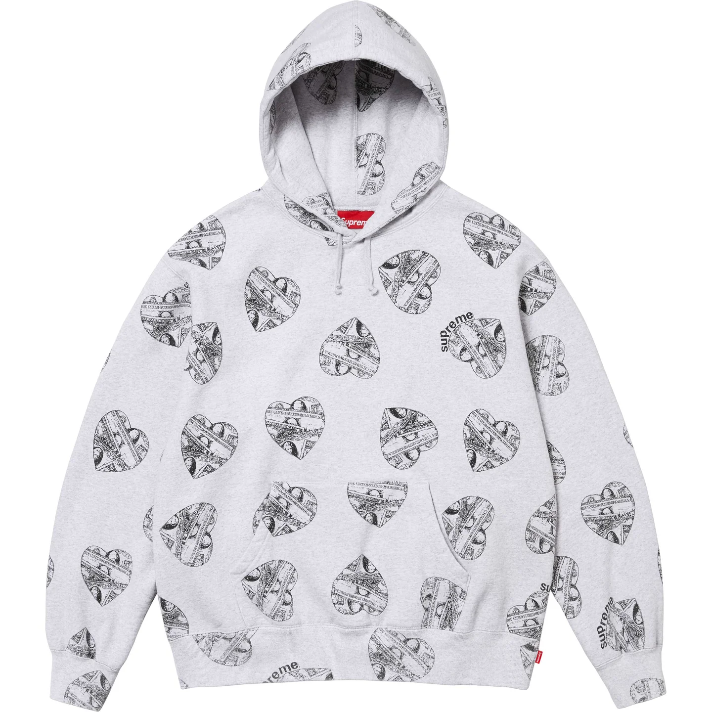 Supreme Love Cash Hooded Sweatshirt