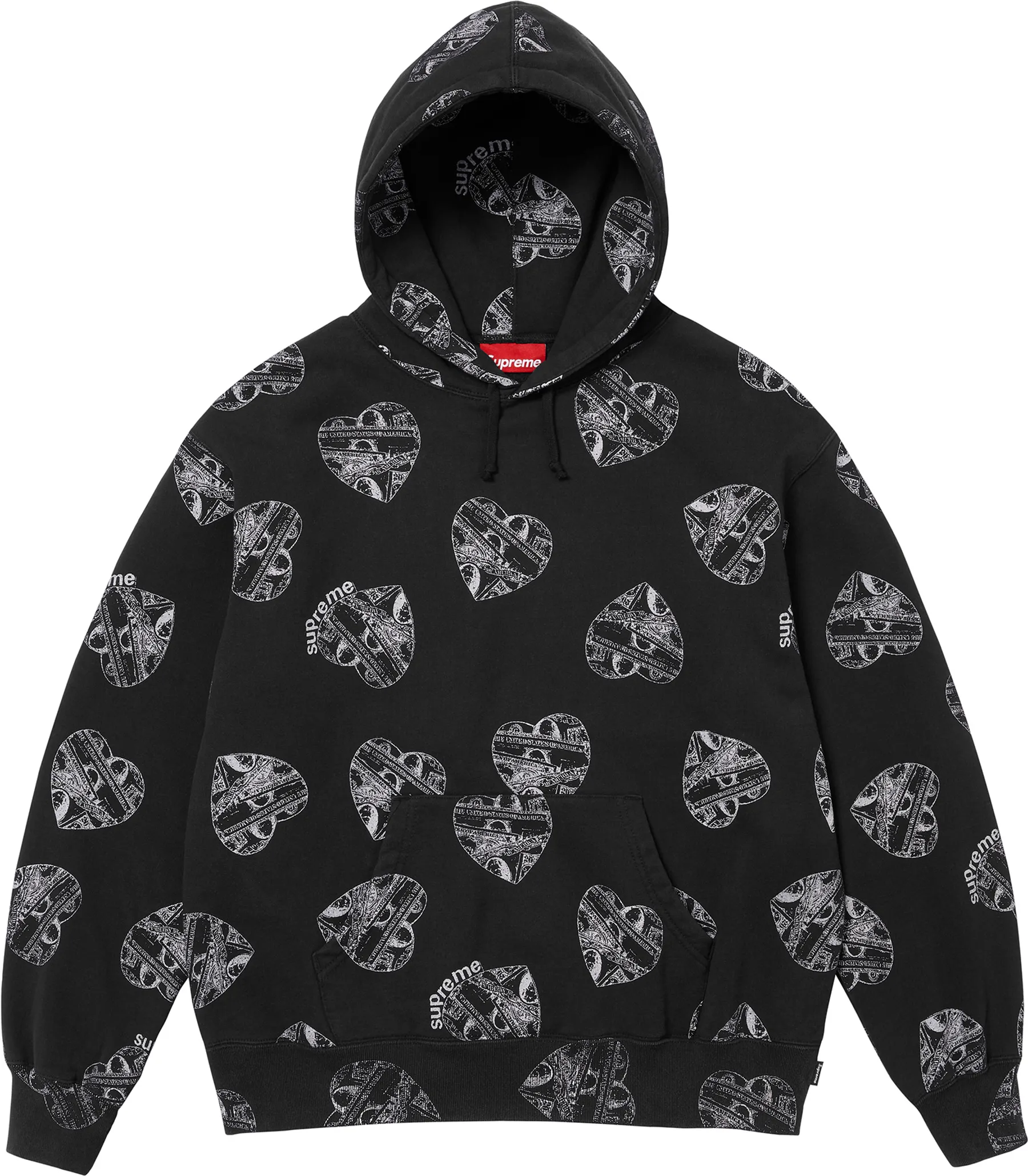 Supreme Love Cash Hooded Sweatshirt