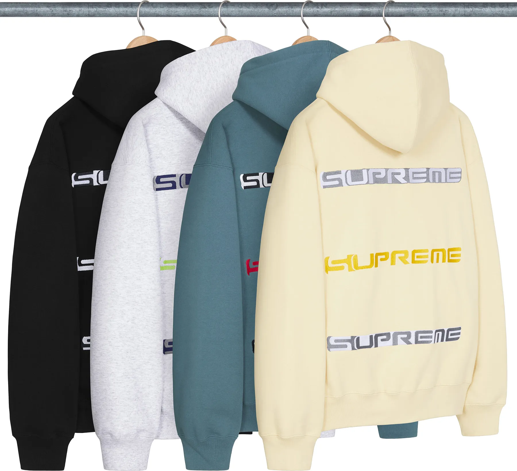 Supreme AOI Stacked Hooded Sweatshirt