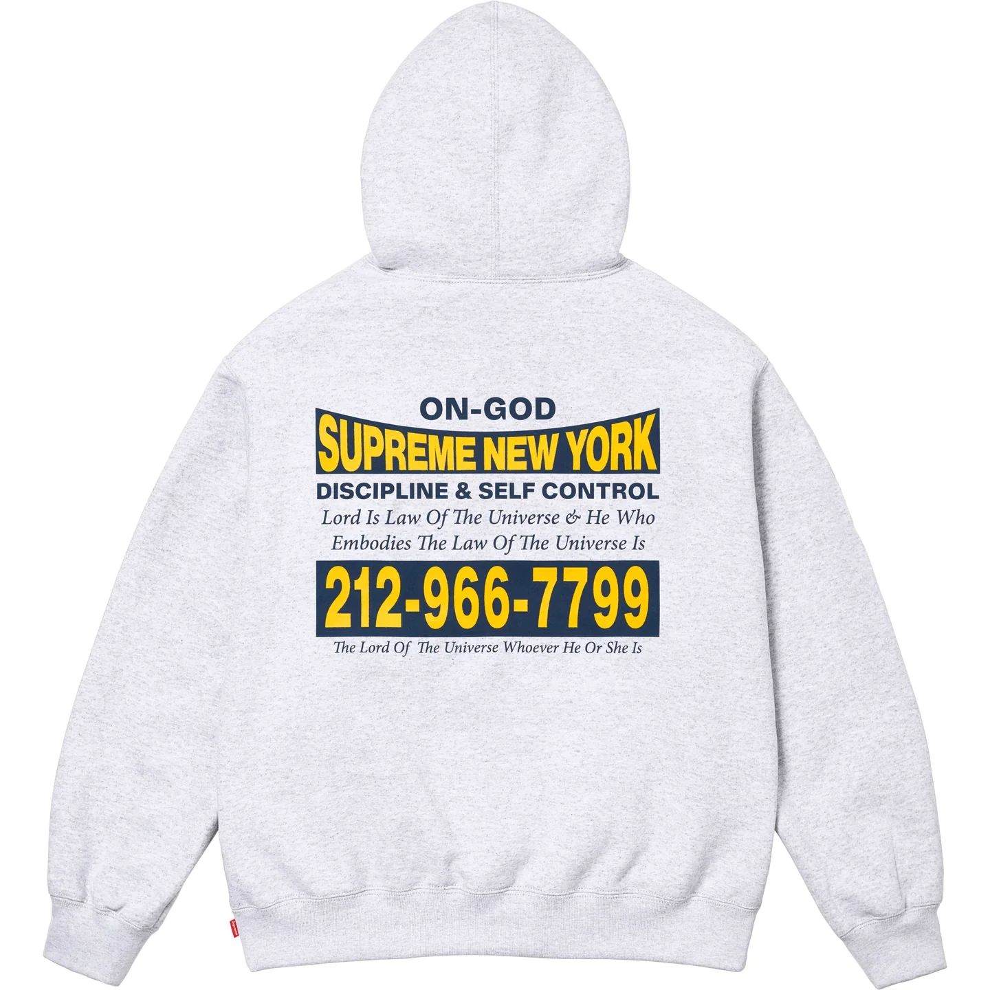 Supreme On God Hooded Sweatshirt