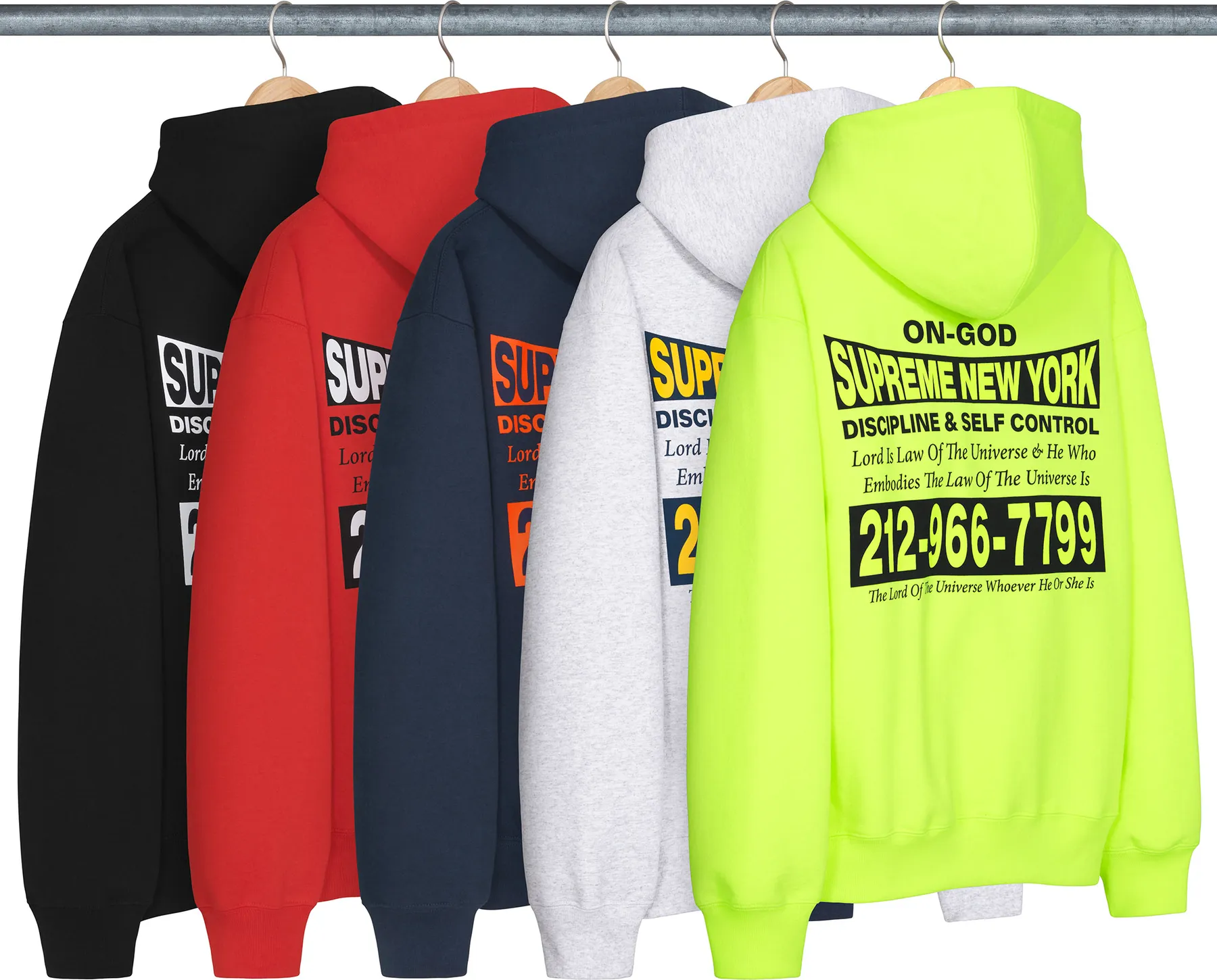 Supreme On God Hooded Sweatshirt