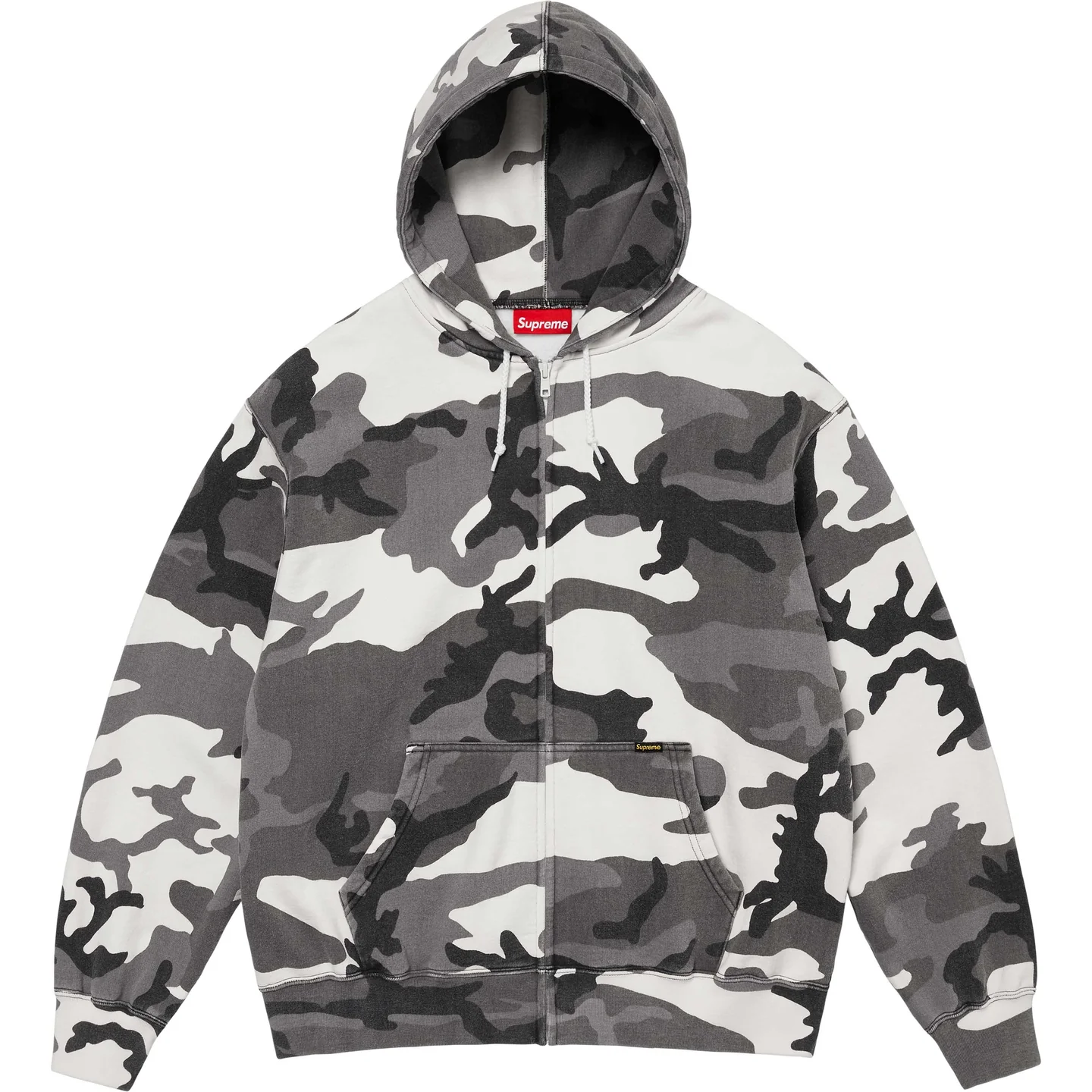 Supreme Work Zip Up Hooded Sweatshirt