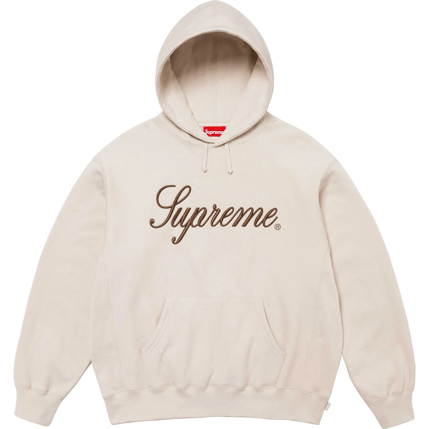 Supreme Embroidered Script Hooded Sweatshirt