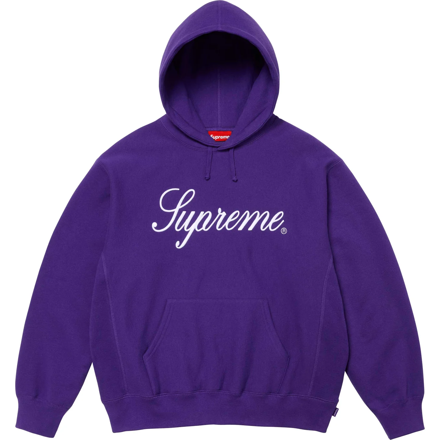 Supreme Embroidered Script Hooded Sweatshirt