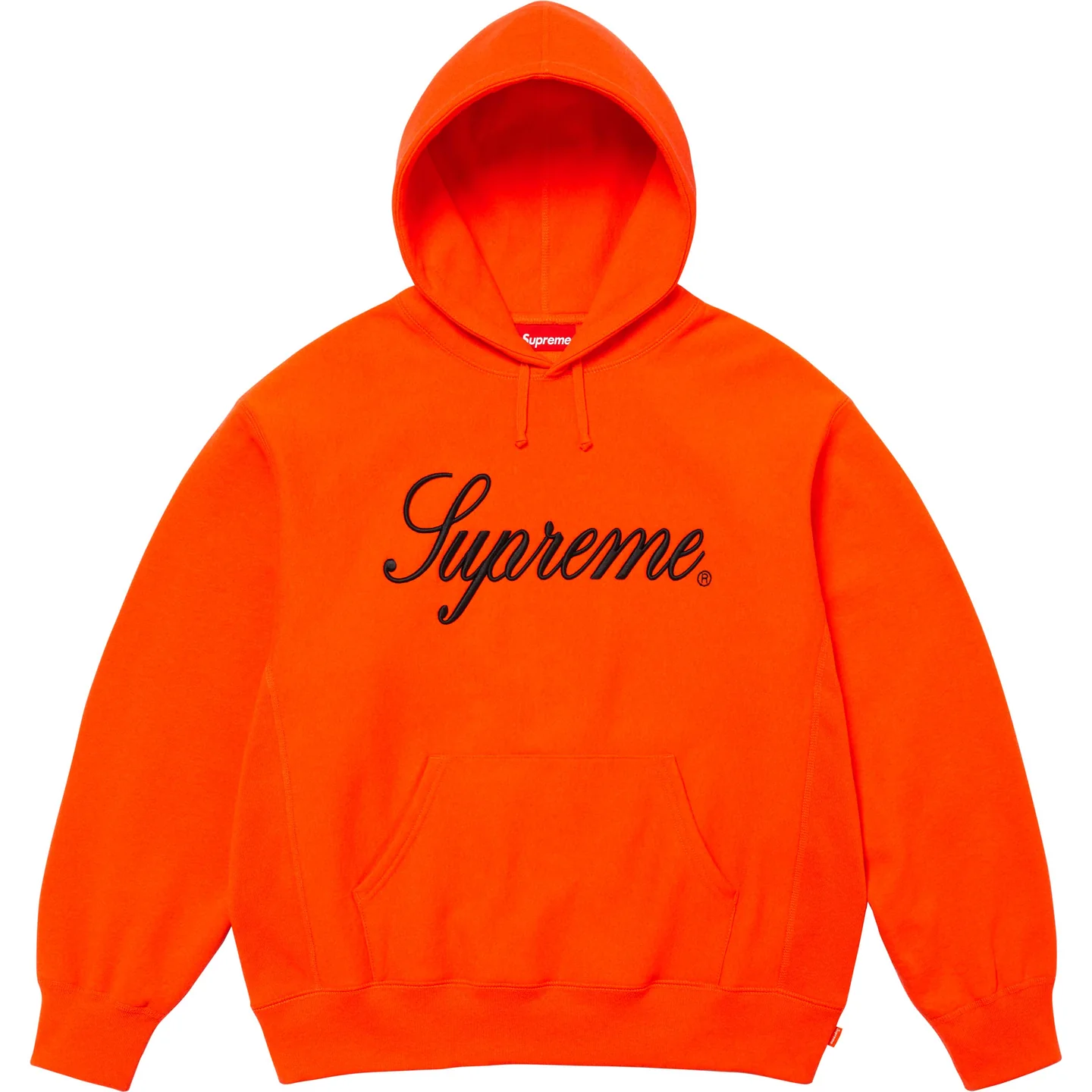 Supreme Embroidered Script Hooded Sweatshirt