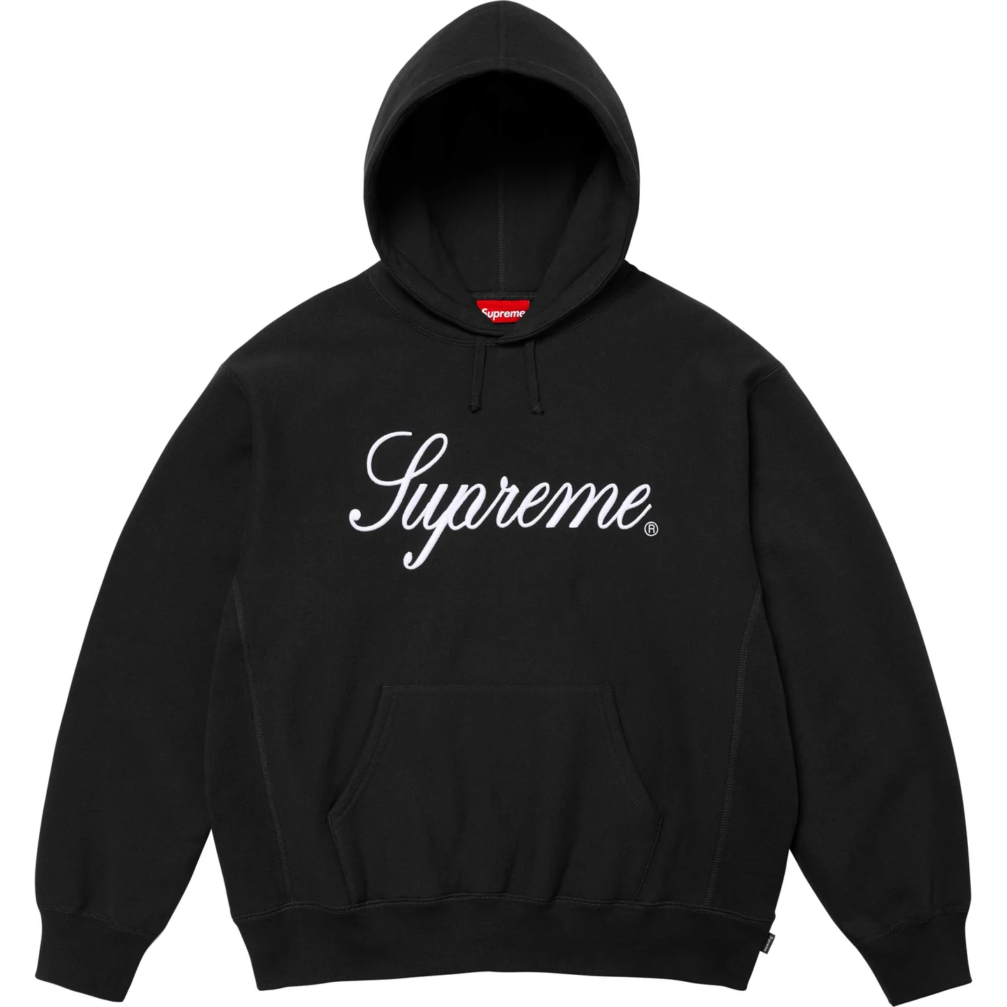 Supreme Embroidered Script Hooded Sweatshirt